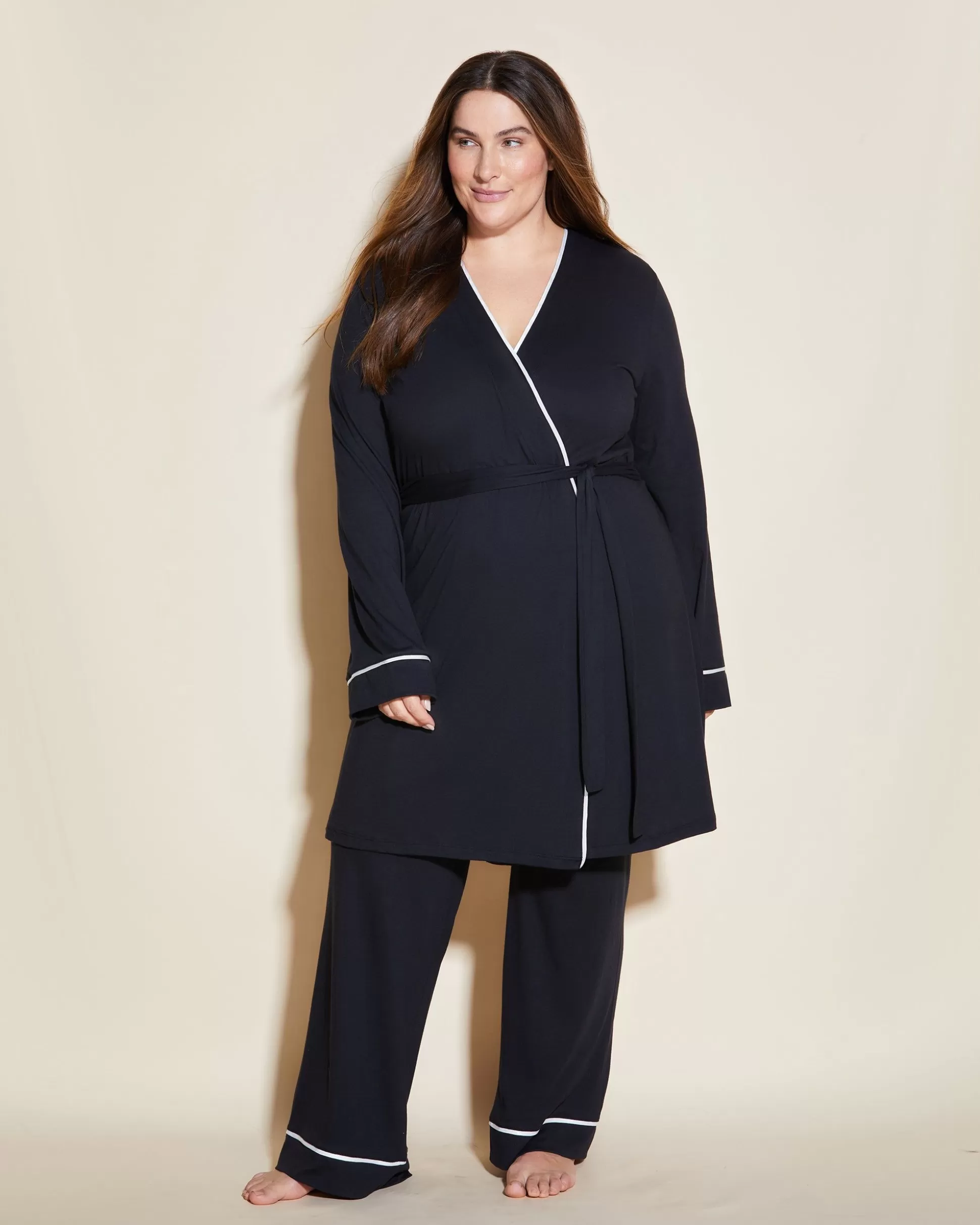 Cosabella Robes | 3 Piece Pajama Set With Robe