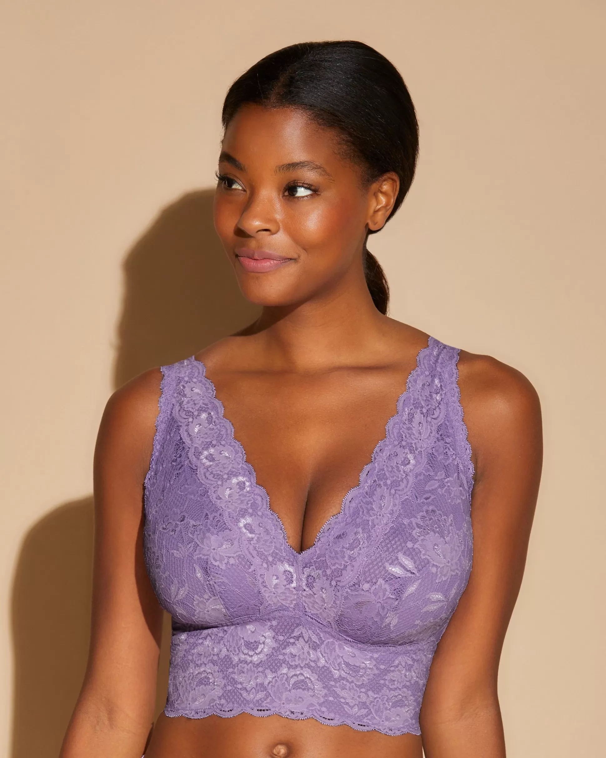 Women Cosabella Bras | Curvy Plungie Longline Bralette