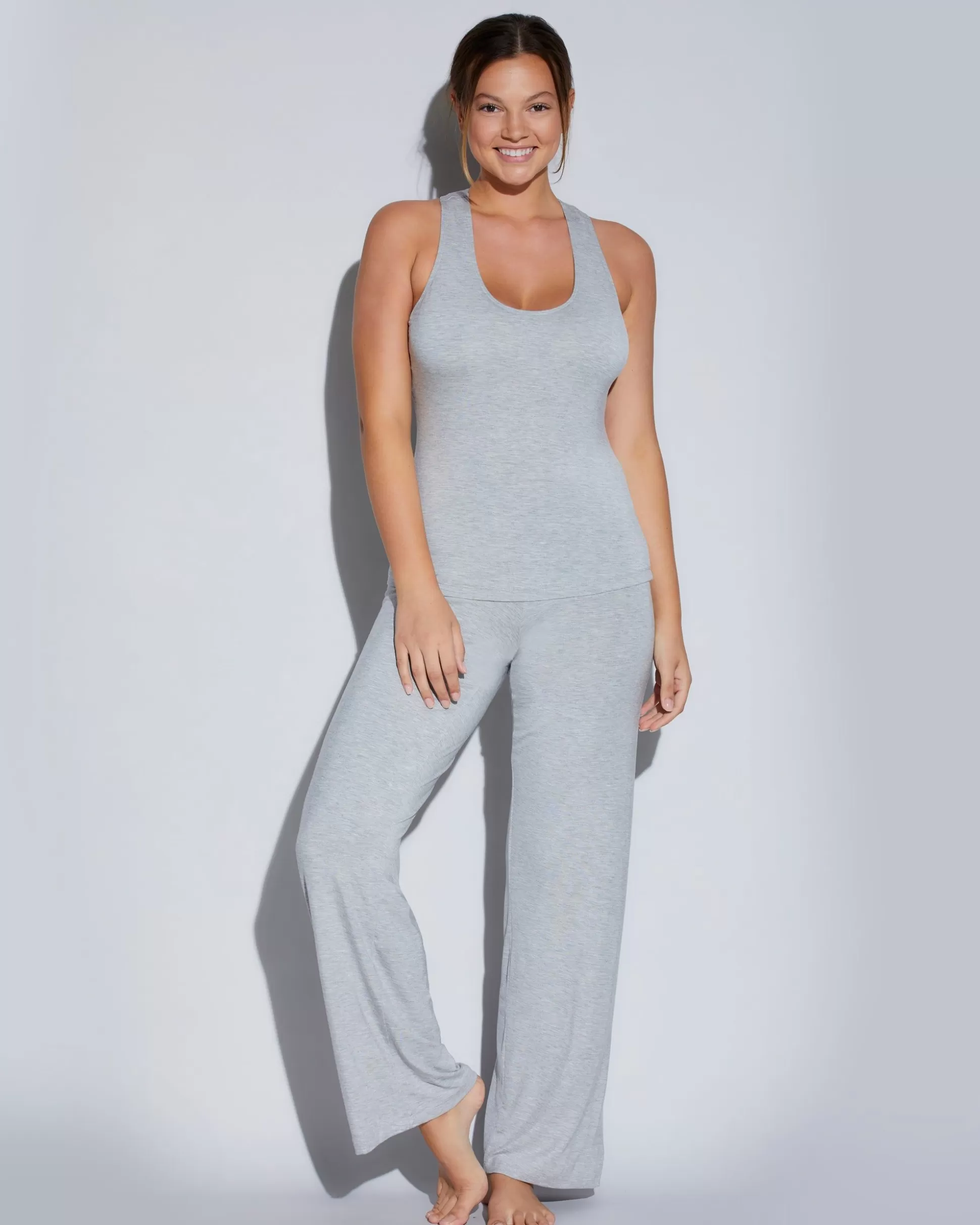 Cosabella Pj Sets | Curvy Racerback Camisole And Pant Set