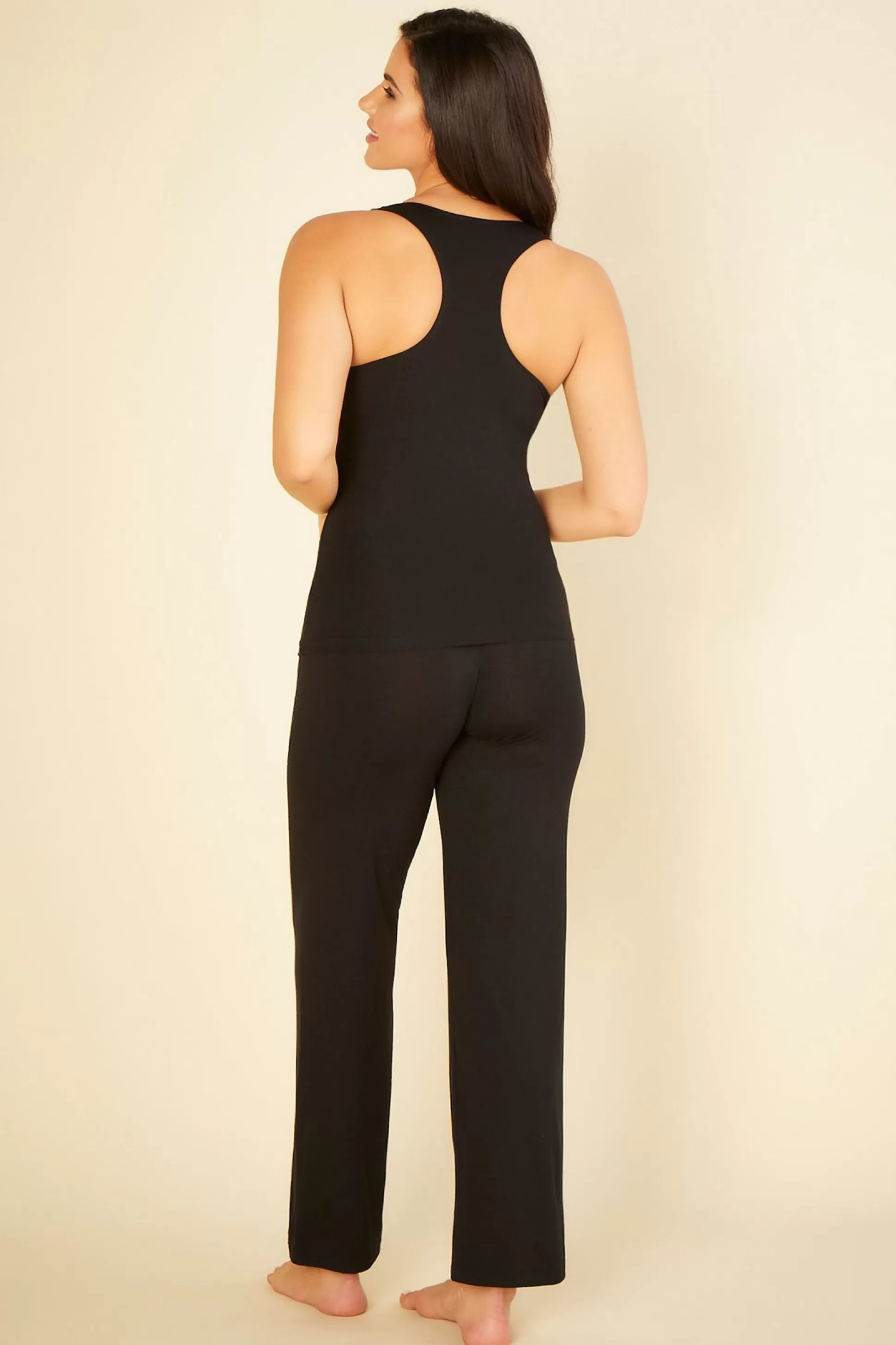 Cosabella Pj Sets | Curvy Racerback Camisole And Pant Set