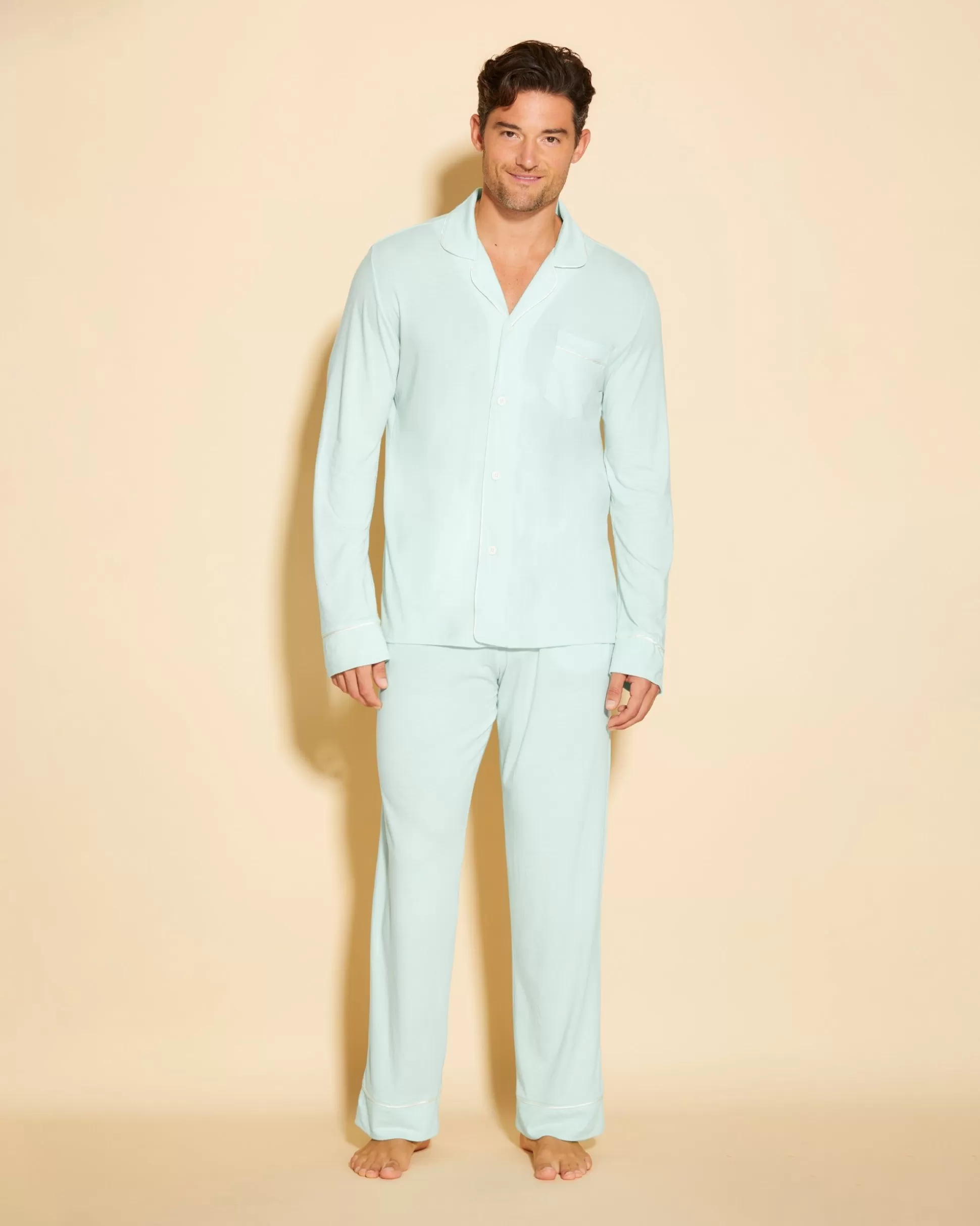 Cosabella Men'S Pj Sets | Klassisches Langarmeliges Top & Hose Pyjama-Set Fur Manner