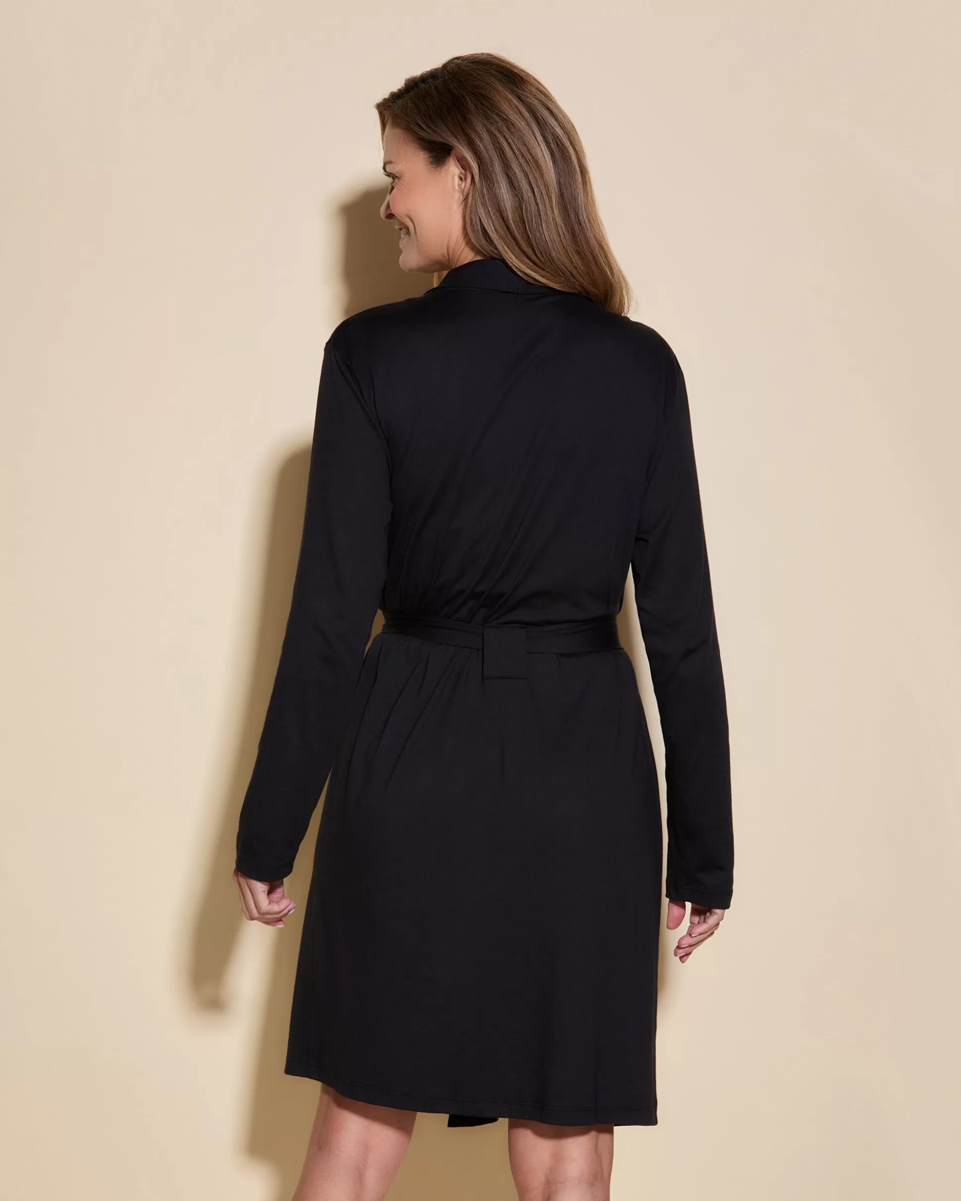 Cosabella Robes | Long Sleeve Robe With Pockets