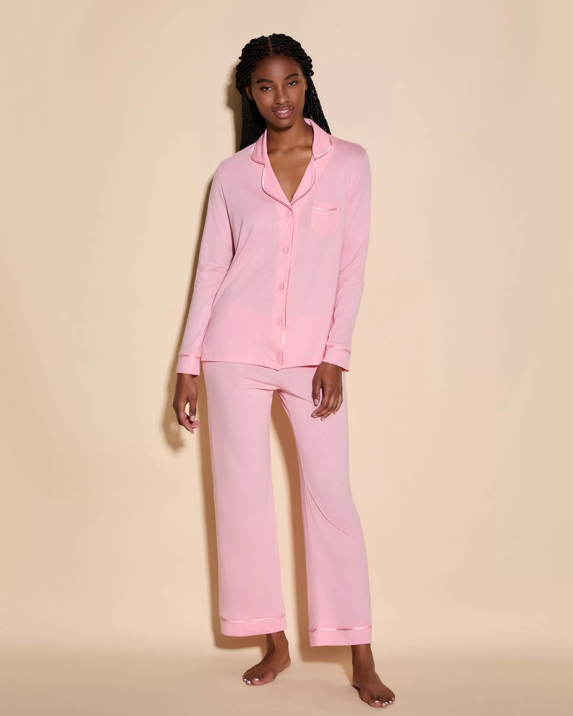 Cosabella Pj Sets | Long Sleeve Top & Pant Pajama Set