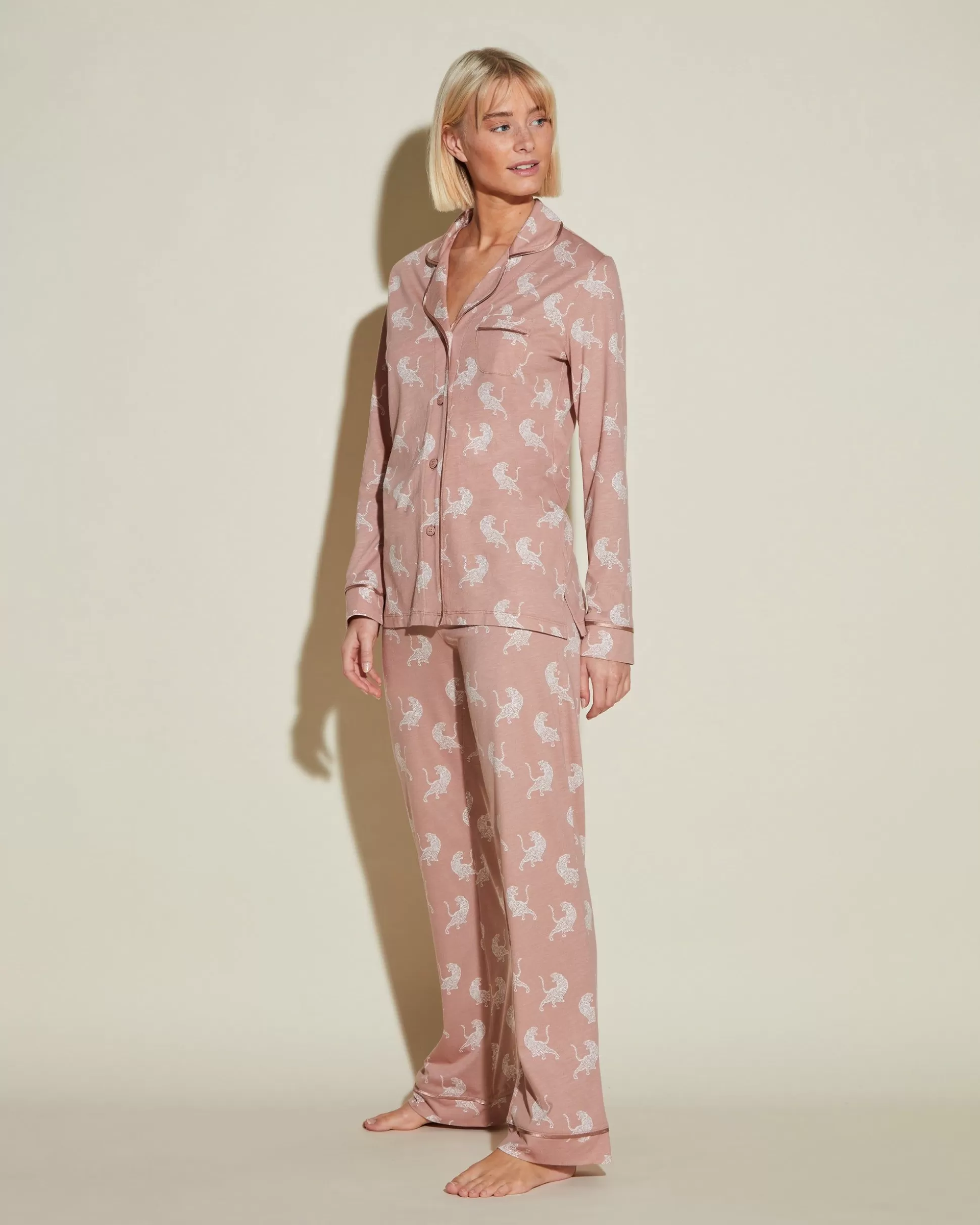 Cosabella Pj Sets | Long Sleeve Top & Pant Pajama Set