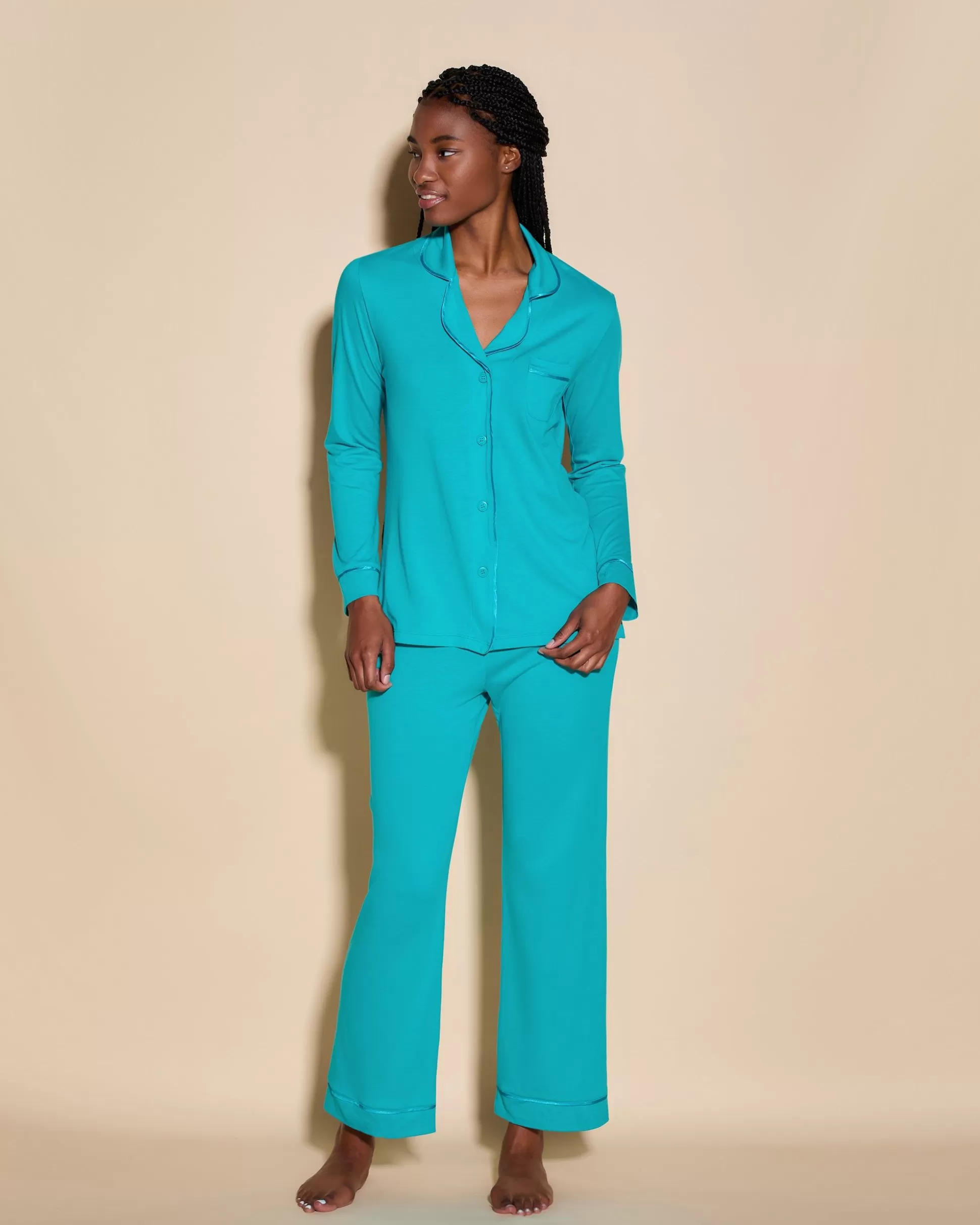 Cosabella Pj Sets | Long Sleeve Top & Pant Pajama Set