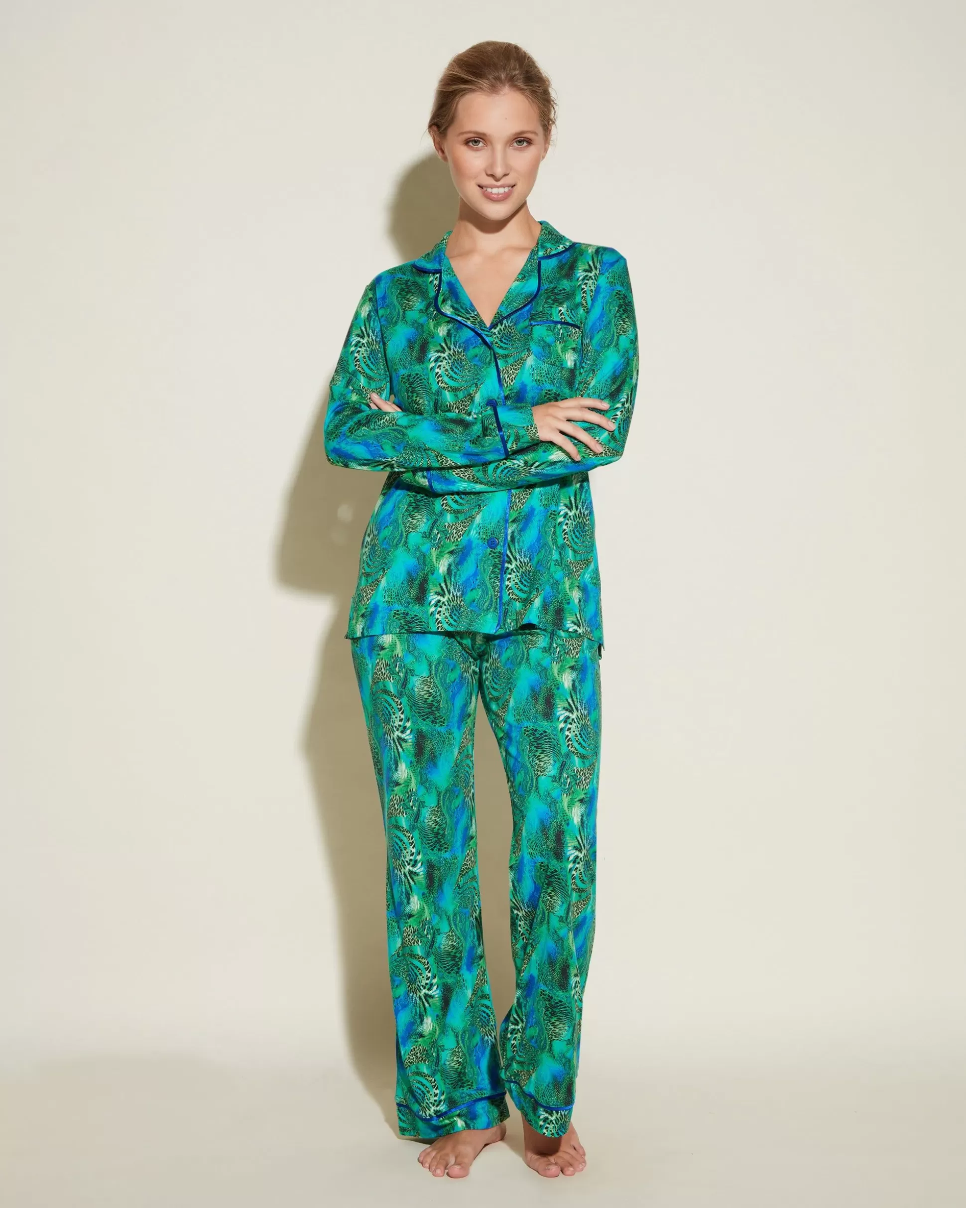 Cosabella Pj Sets | Long Sleeve Top & Pant Pajama Set