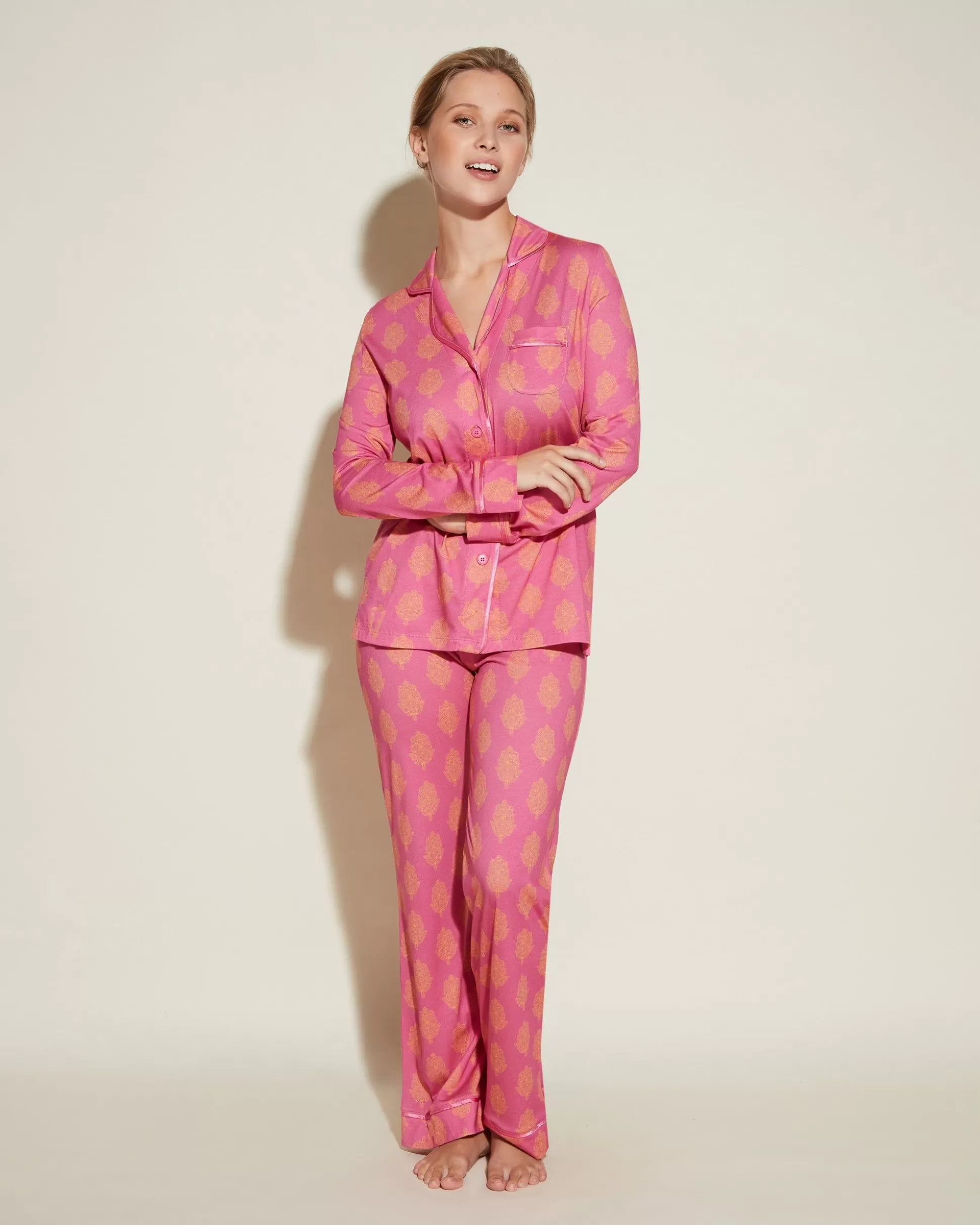 Cosabella Pj Sets | Long Sleeve Top & Pant Pajama Set