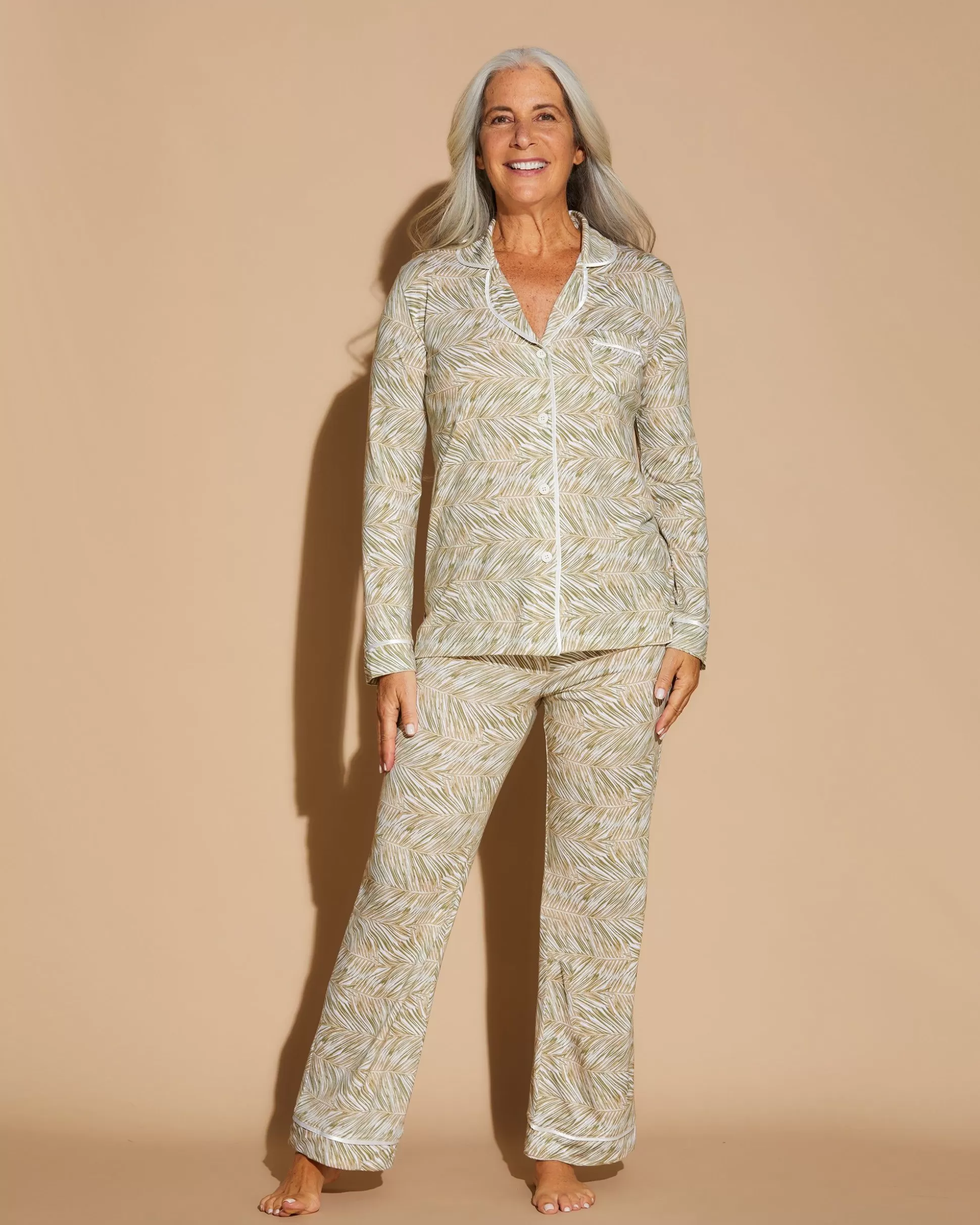 Cosabella Sleep & Loungewear | Long Sleeve Top & Pant Pajama Set