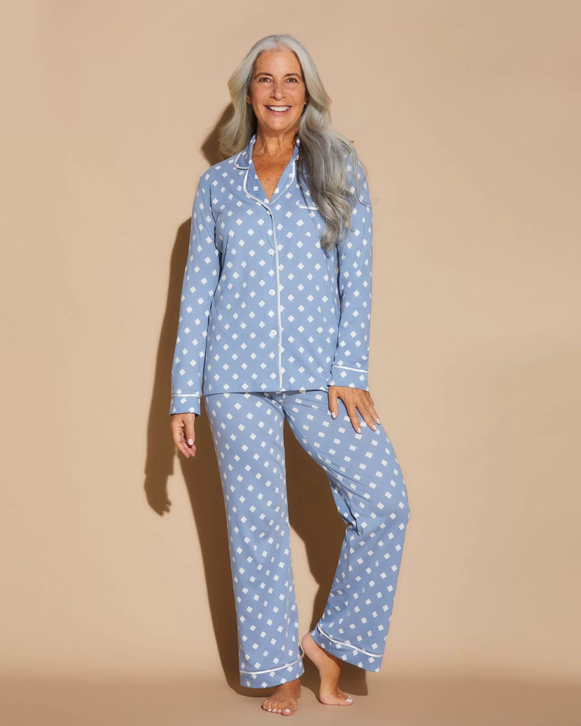 Cosabella Sleep & Loungewear | Long Sleeve Top & Pant Pajama Set