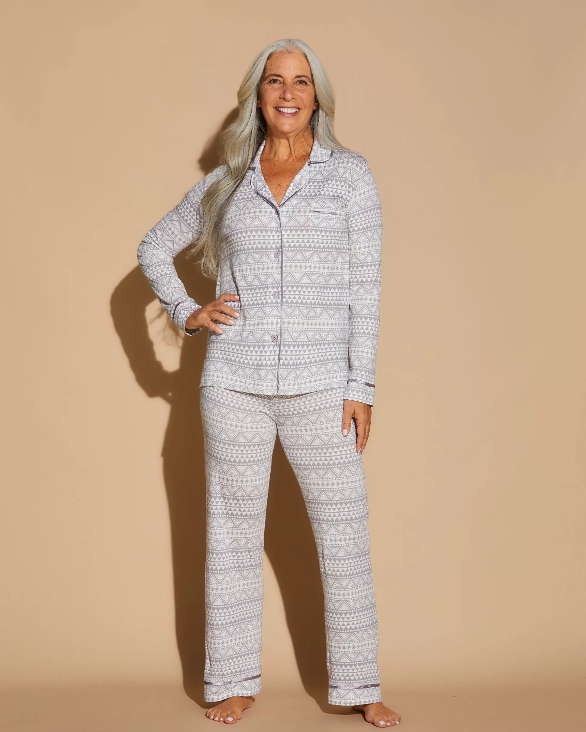 Cosabella Sleep & Loungewear | Long Sleeve Top & Pant Pajama Set