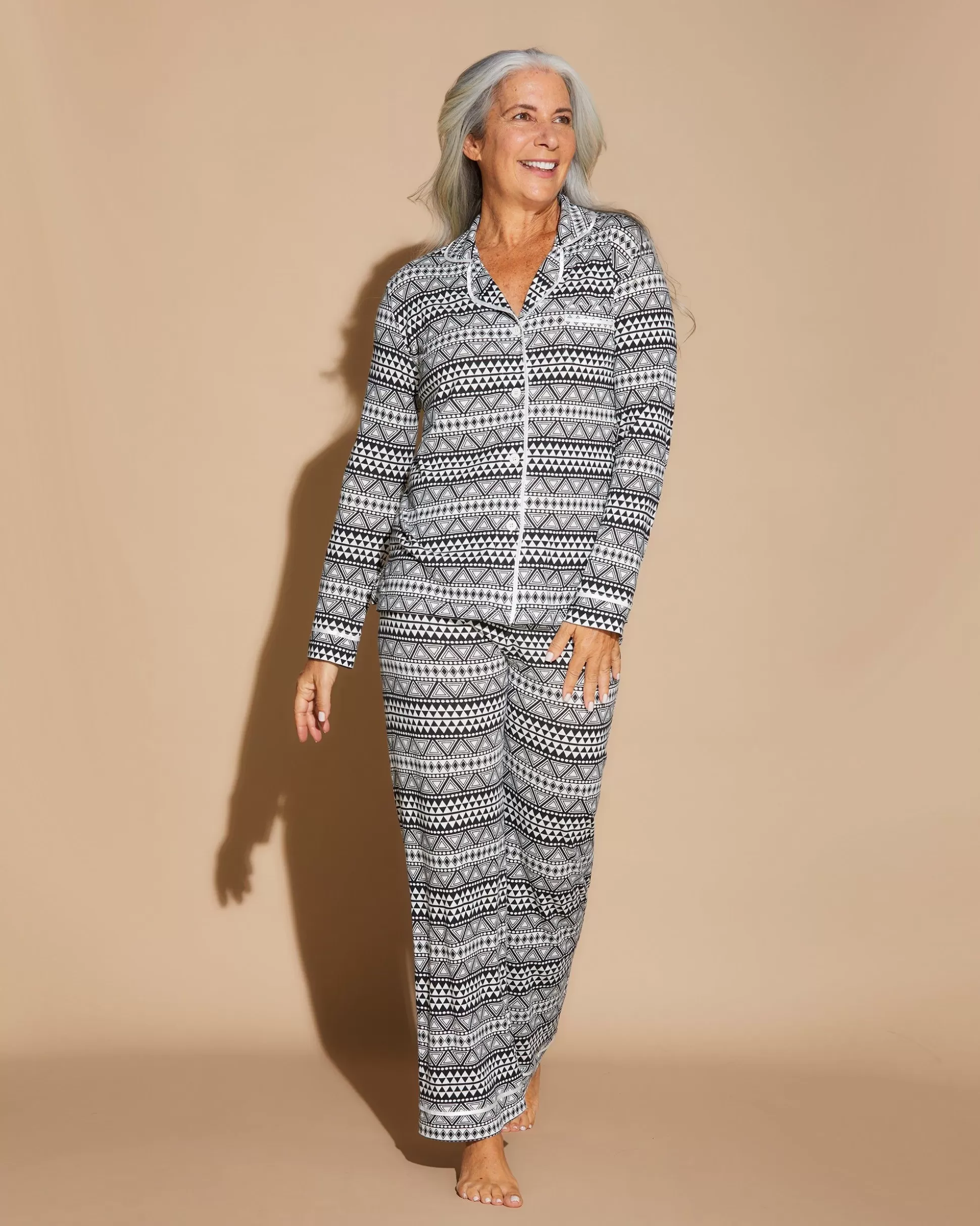 Cosabella Sleep & Loungewear | Long Sleeve Top & Pant Pajama Set