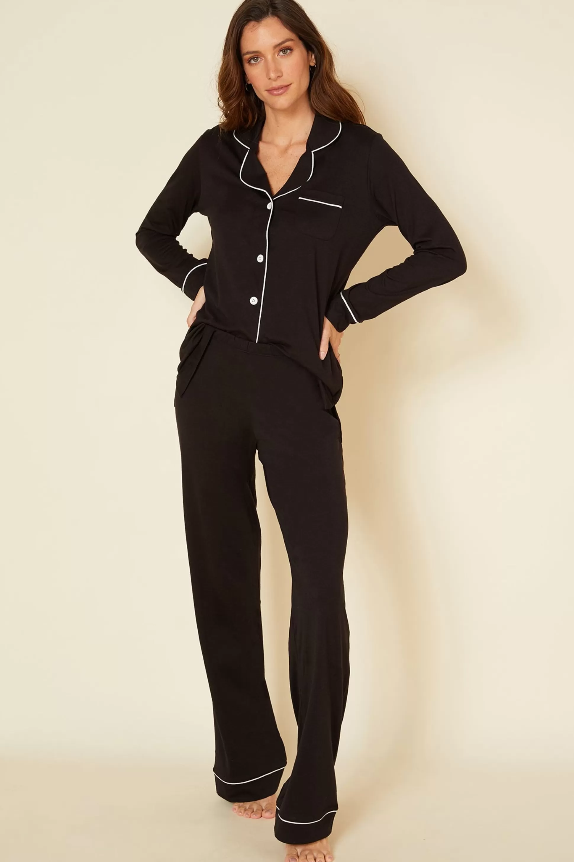 Cosabella Pj Sets | Long Sleeve Top & Pant Pajama Set