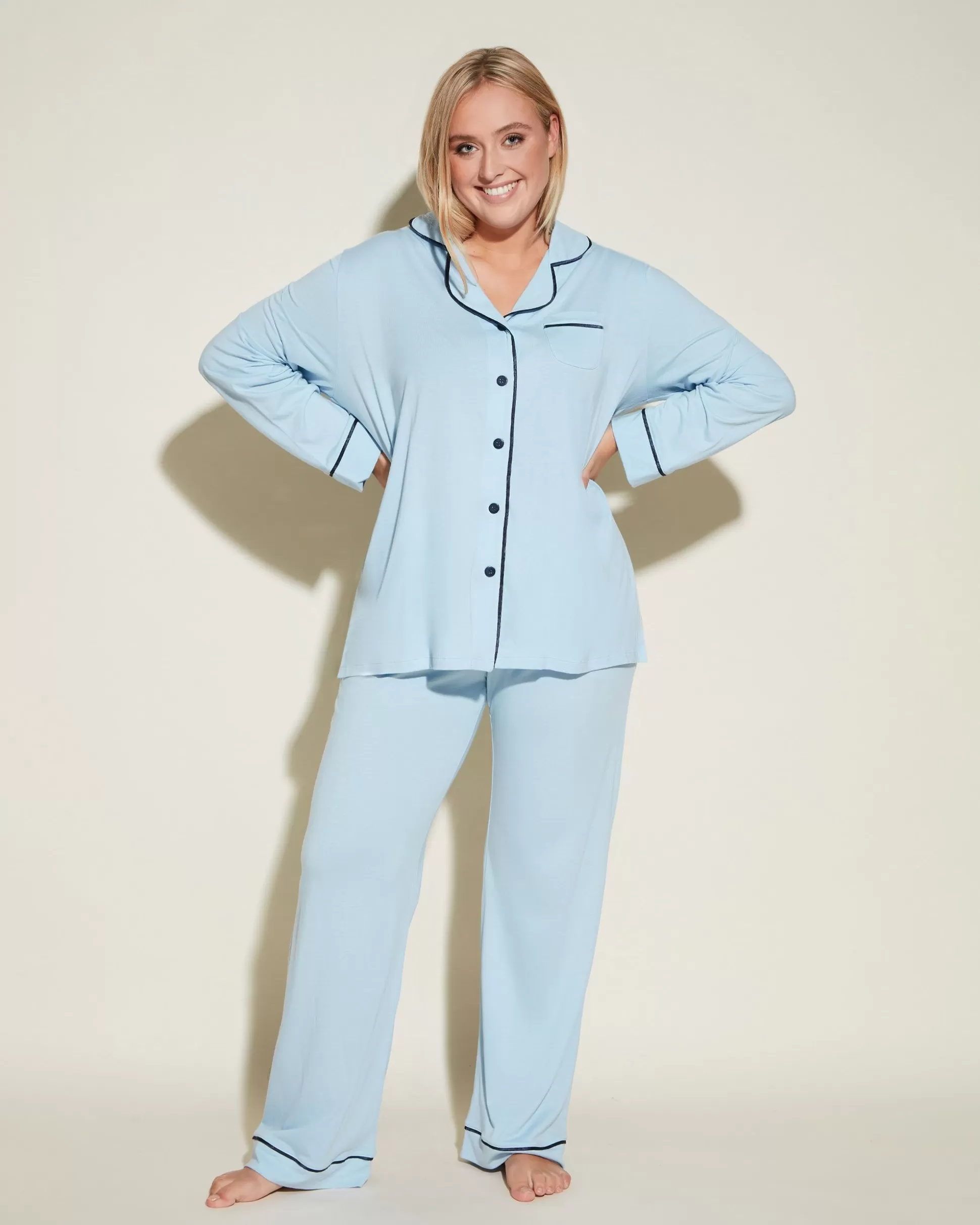 Cosabella Pj Sets | Long Sleeve Top & Pant Pajama Set