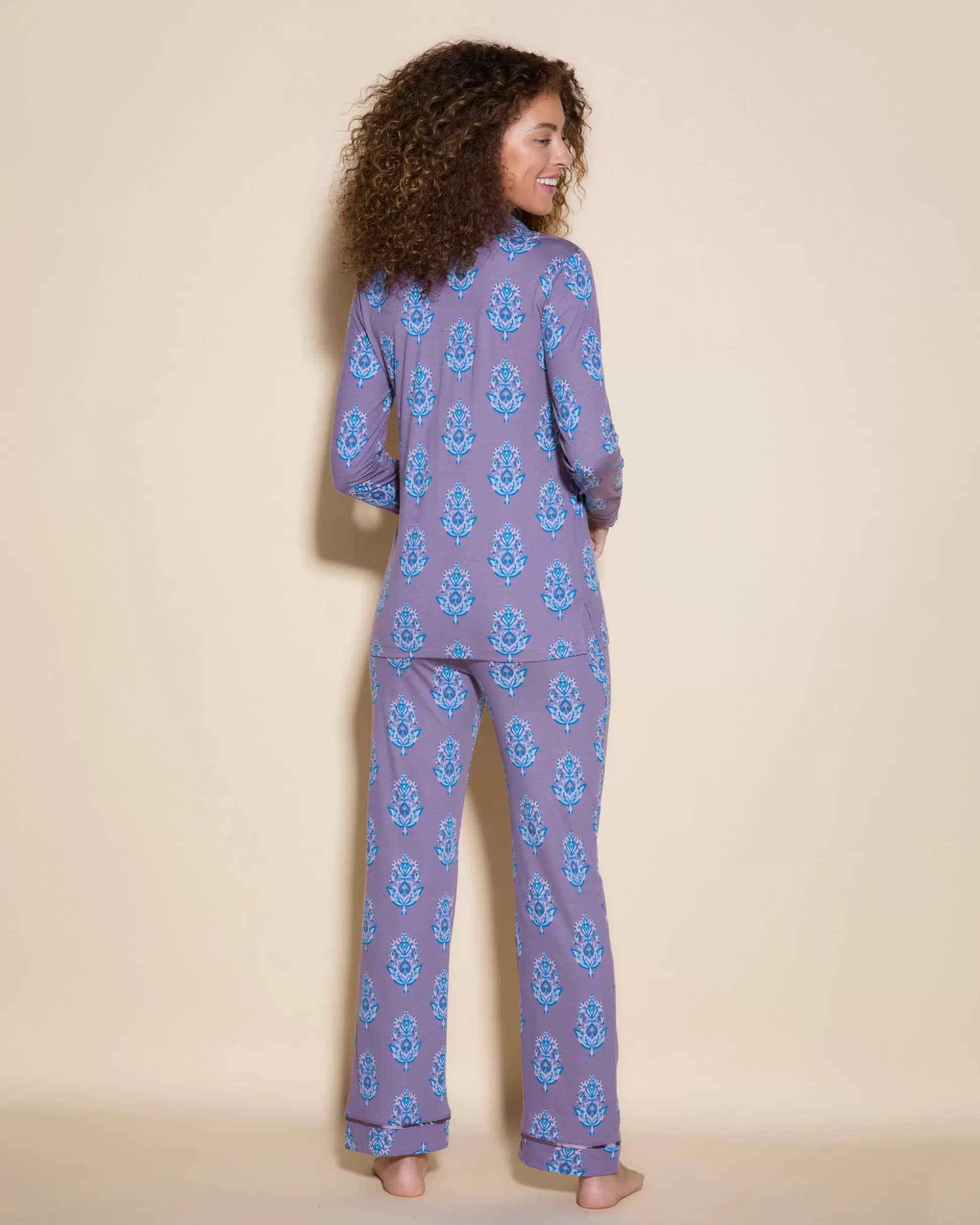 Cosabella Pj Sets | Long Sleeve Top & Pant Pajama Set