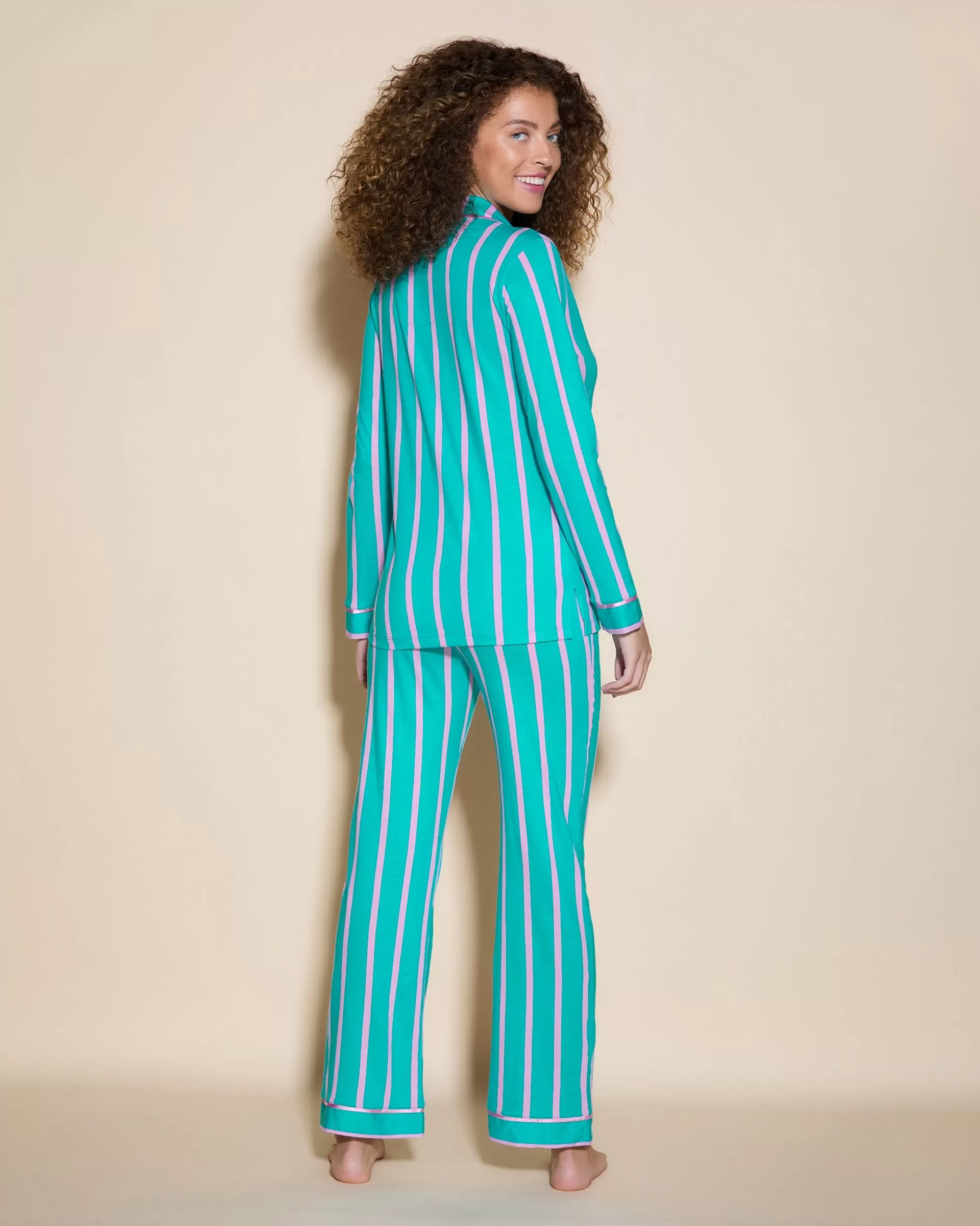 Cosabella Pj Sets | Long Sleeve Top & Pant Pajama Set