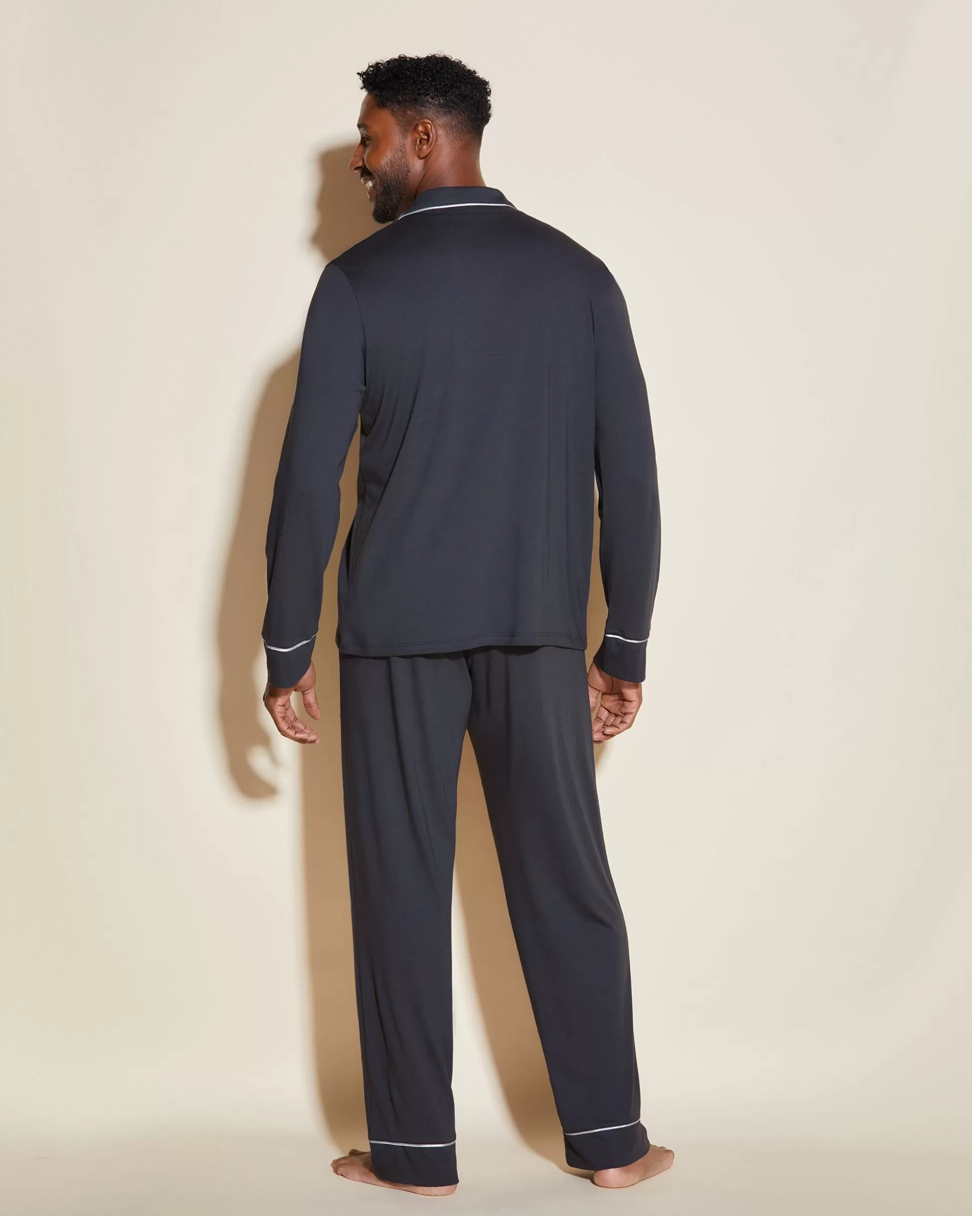 Cosabella Men'S Pj Sets | Men'S Classic Long Sleeve Top & Pant Pajama Set