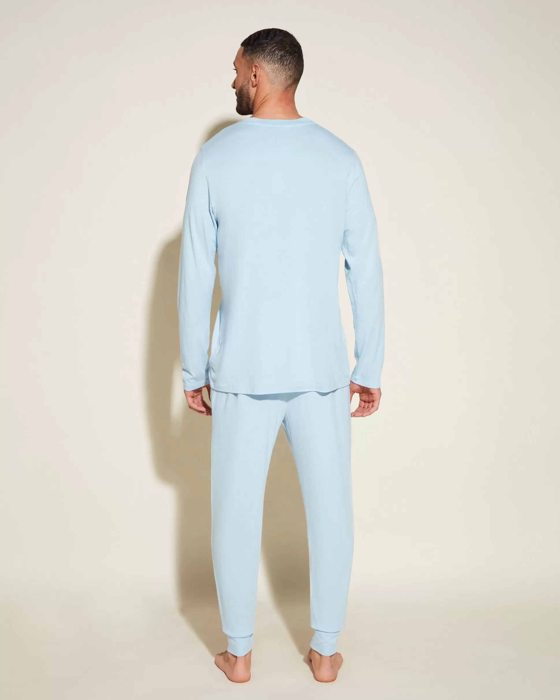 Cosabella Men'S Pj Sets | Men'S Henley & Jogger Pajama Set