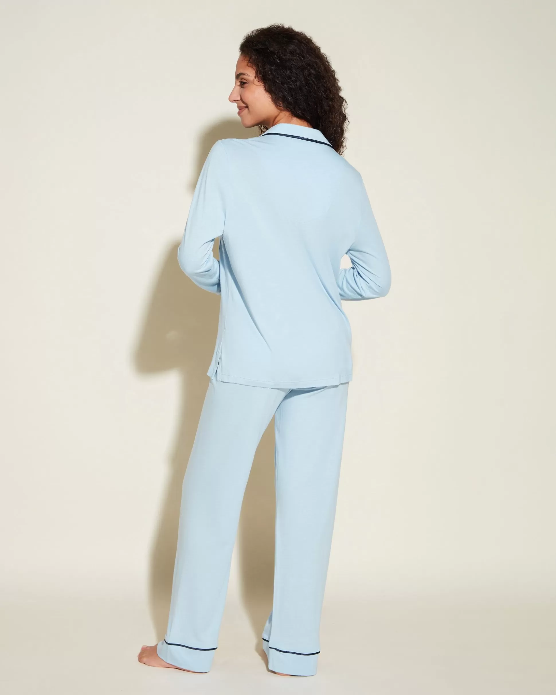 Cosabella Pj Sets | Petite Long Sleeve Top & Pant Pajama Set