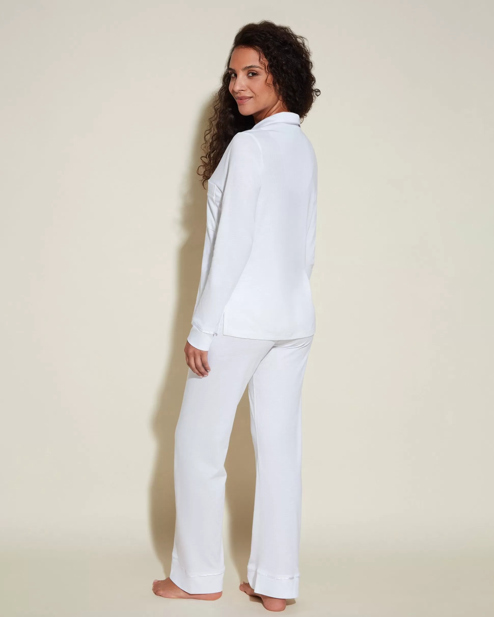 Cosabella Pj Sets | Petite Long Sleeve Top & Pant Pajama Set