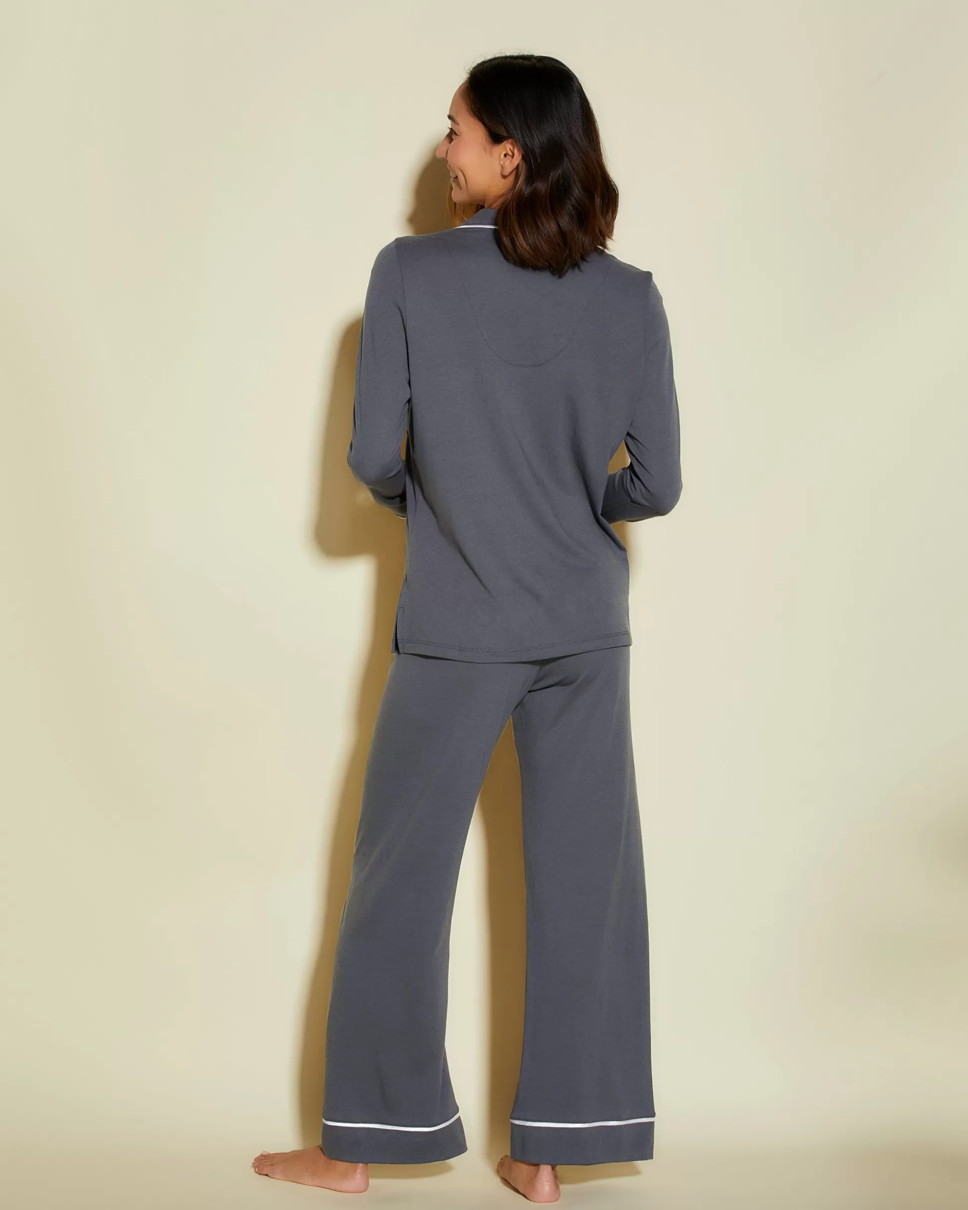 Cosabella Pj Sets | Petite Long Sleeve Top & Pant Pajama Set