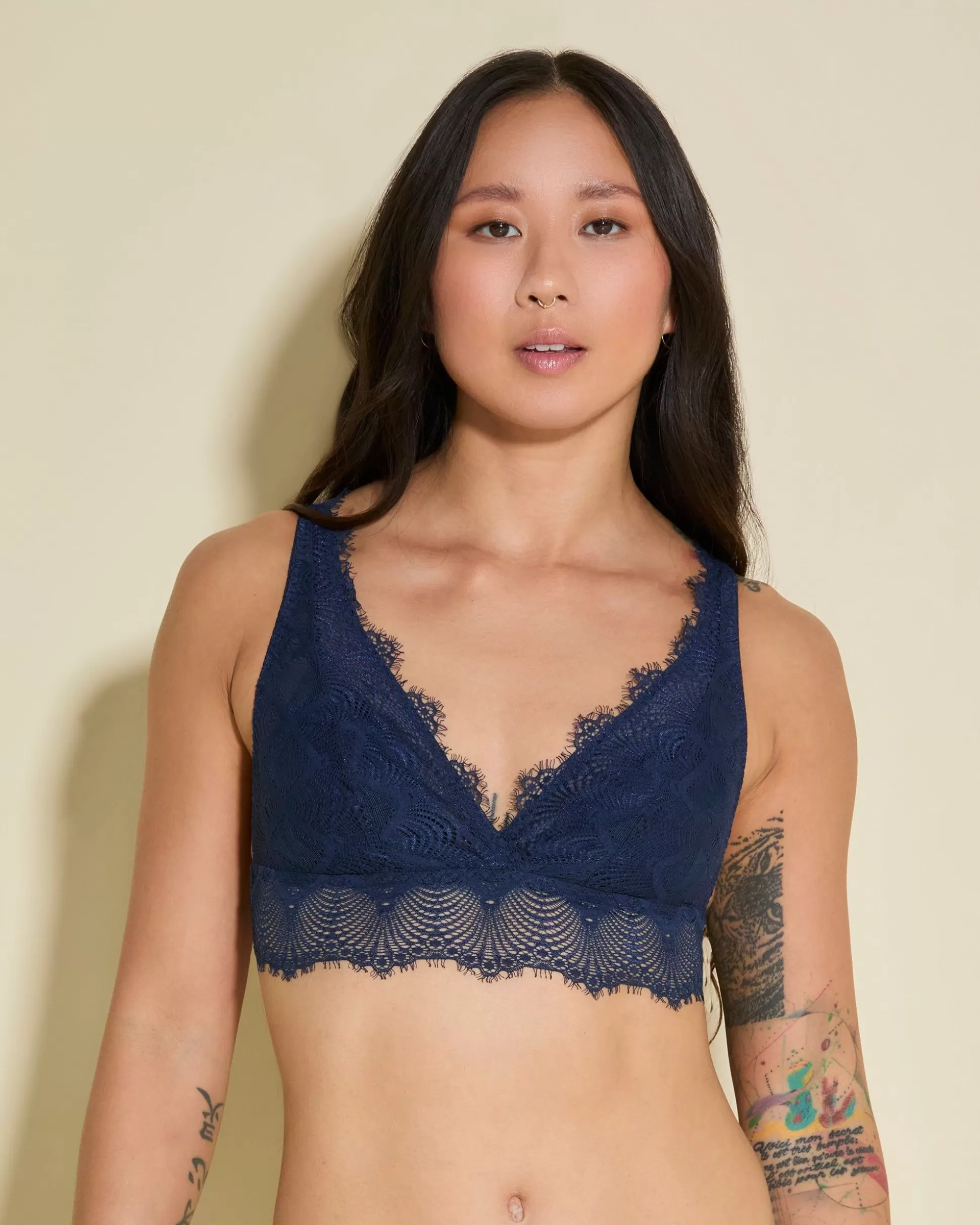 Women Cosabella Bralettes | Petite Plunge Bralette