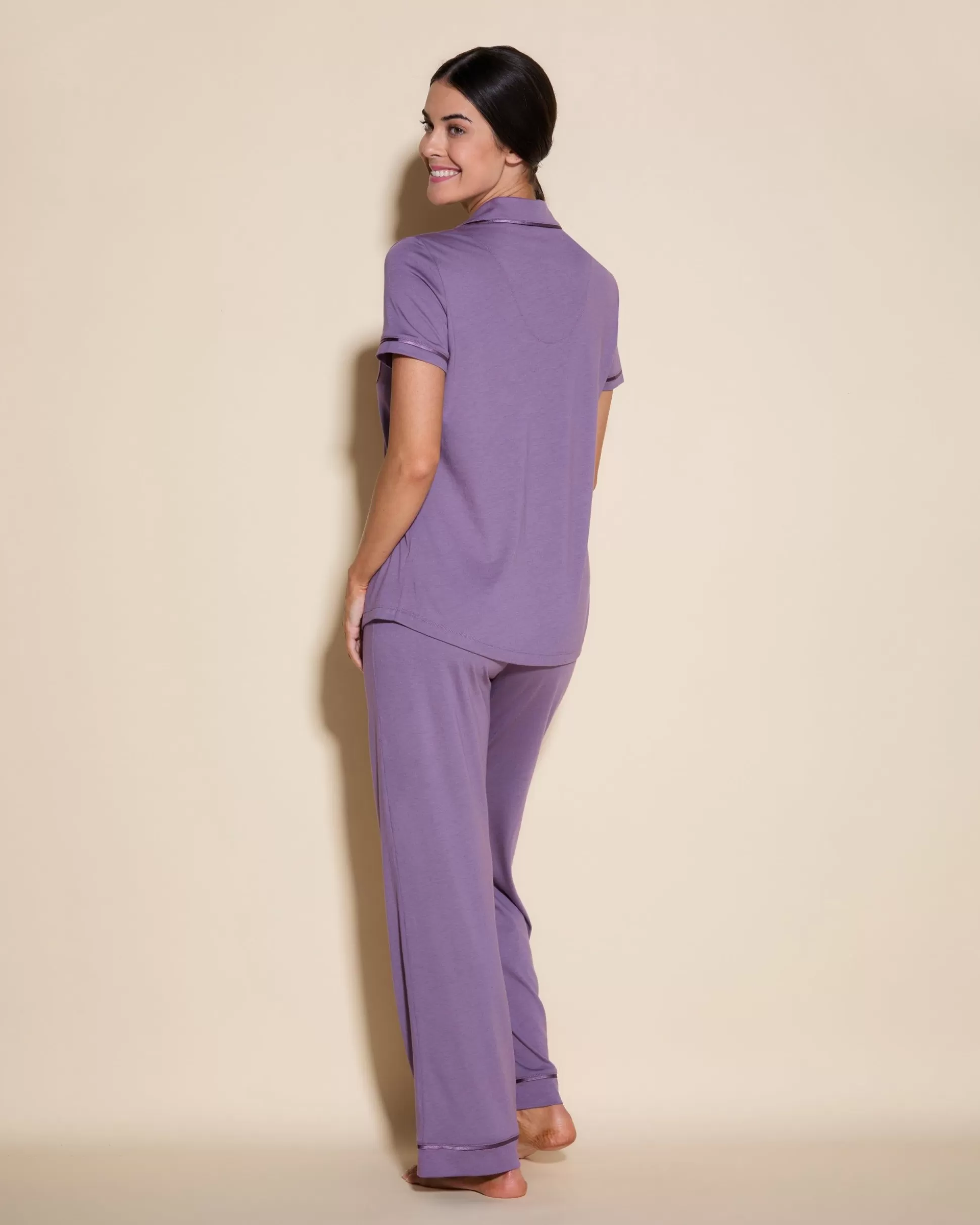 Cosabella Pj Sets | Short Sleeve Top & Pant Pajama Set