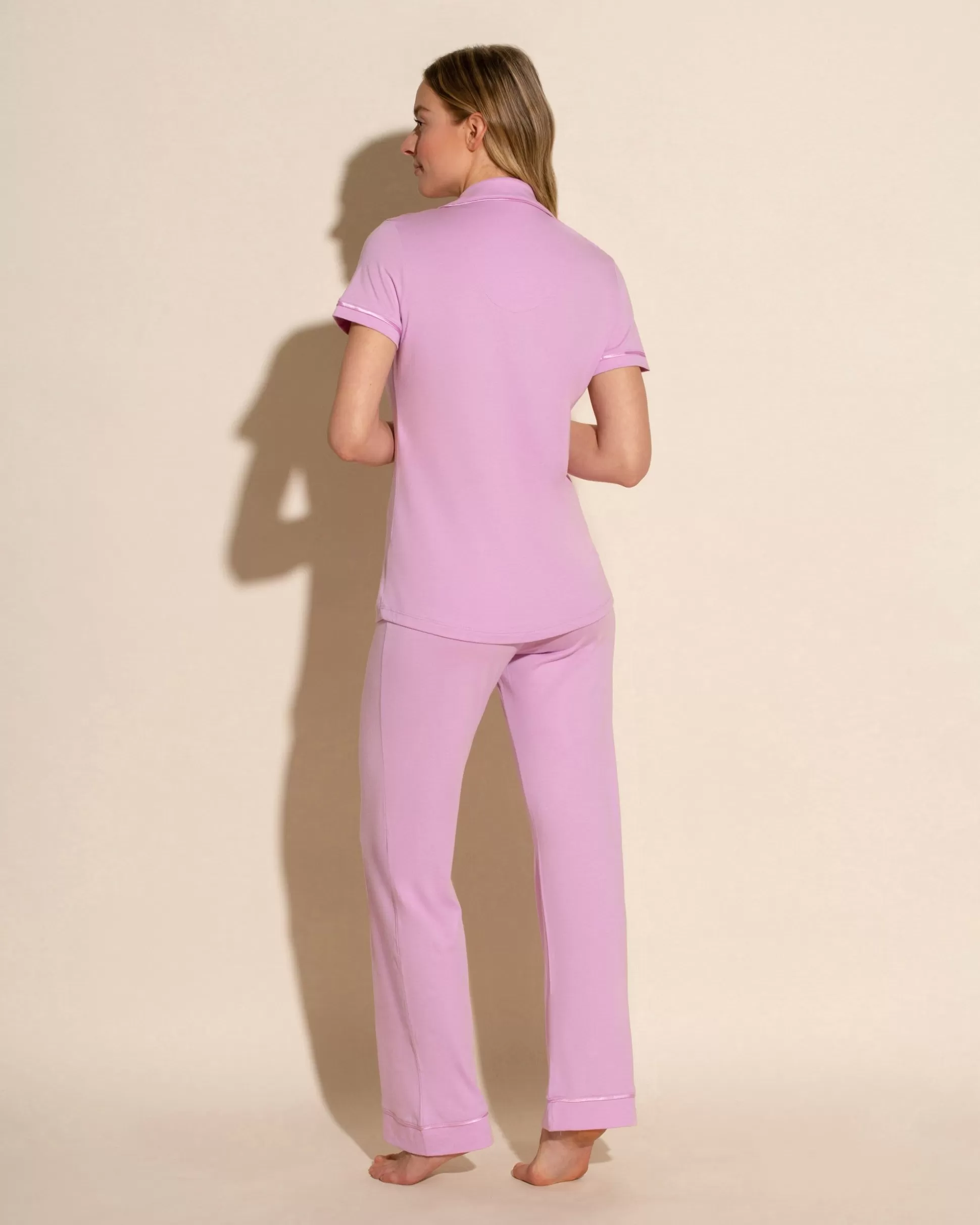 Cosabella Pj Sets | Short Sleeve Top & Pant Pajama Set