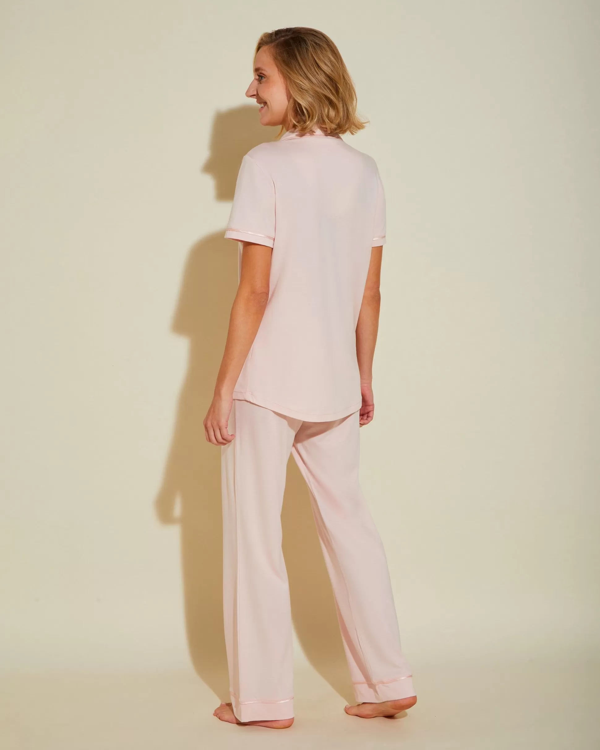 Cosabella Pj Sets | Short Sleeve Top & Pant Pajama Set