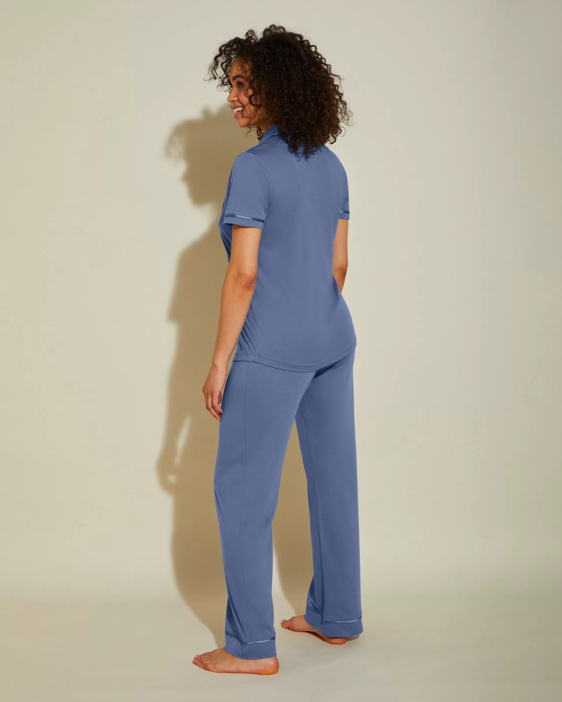 Cosabella Pj Sets | Short Sleeve Top & Pant Pajama Set