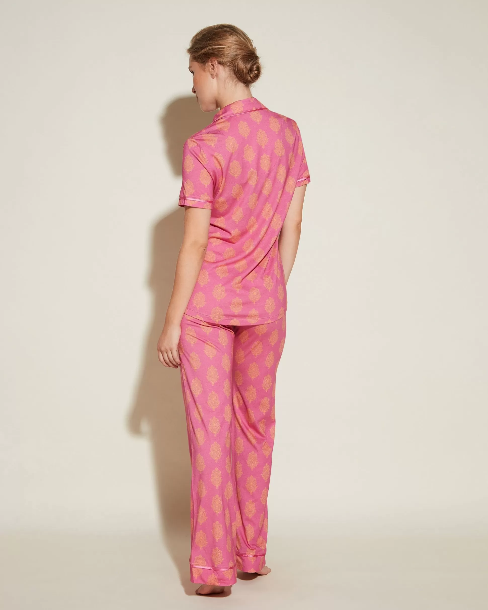 Cosabella Pj Sets | Short Sleeve Top & Pant Pajama Set