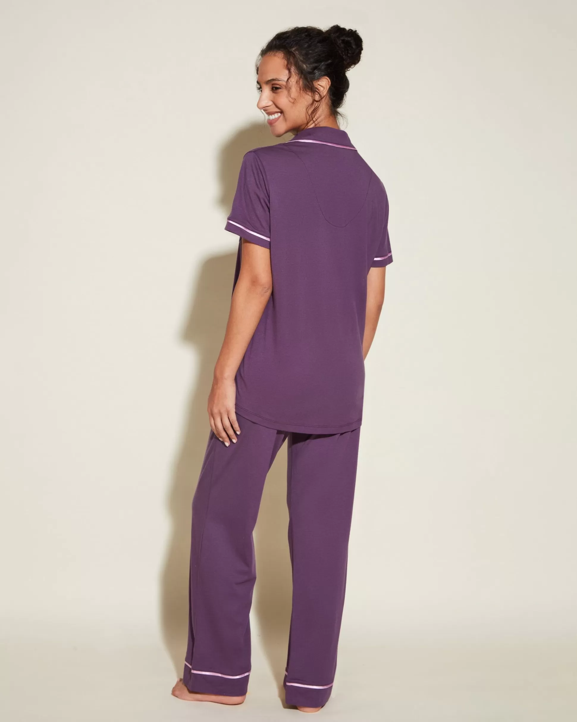 Cosabella Pj Sets | Short Sleeve Top & Pant Pajama Set