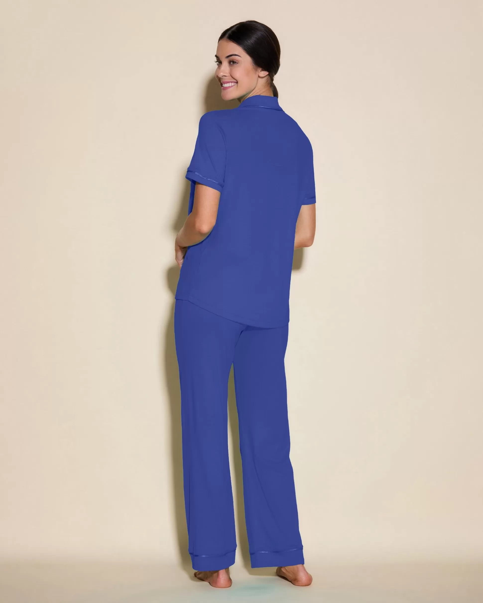 Cosabella Pj Sets | Short Sleeve Top & Pant Pajama Set