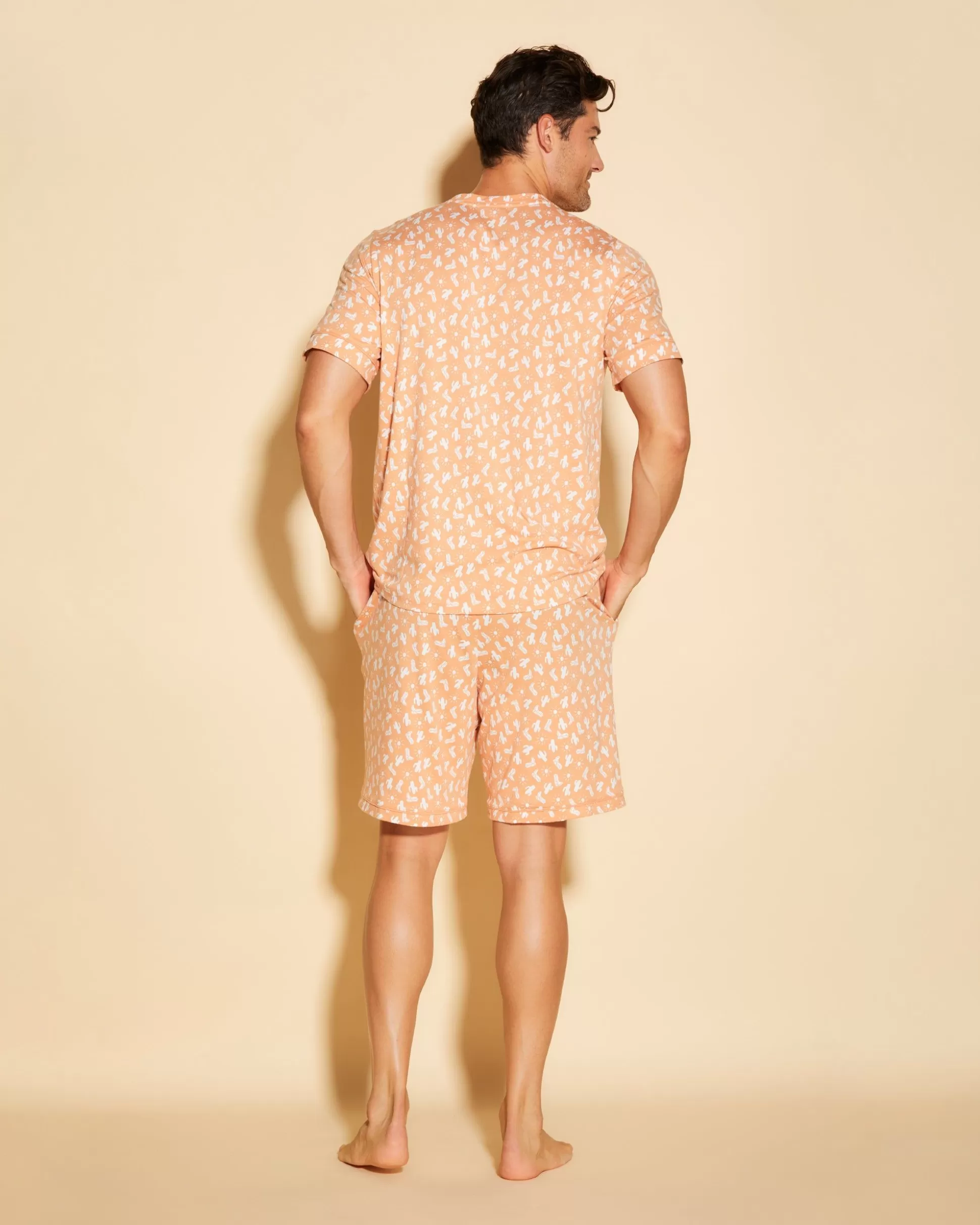 Cosabella Men'S Pj Sets | T-Shirt & Short Lounge-Set