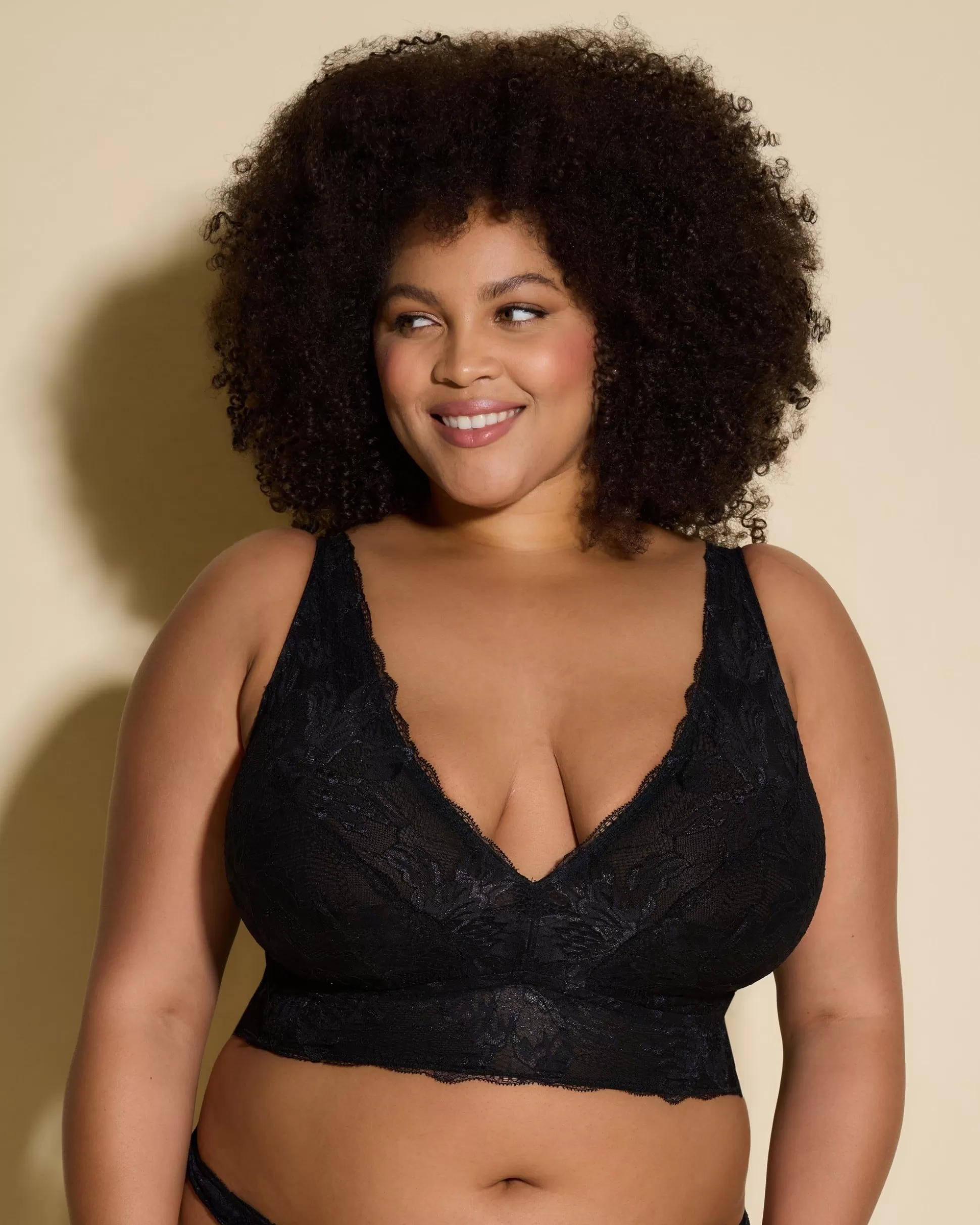 Women Cosabella Bralettes | Ultra Curvy Longline Bralette