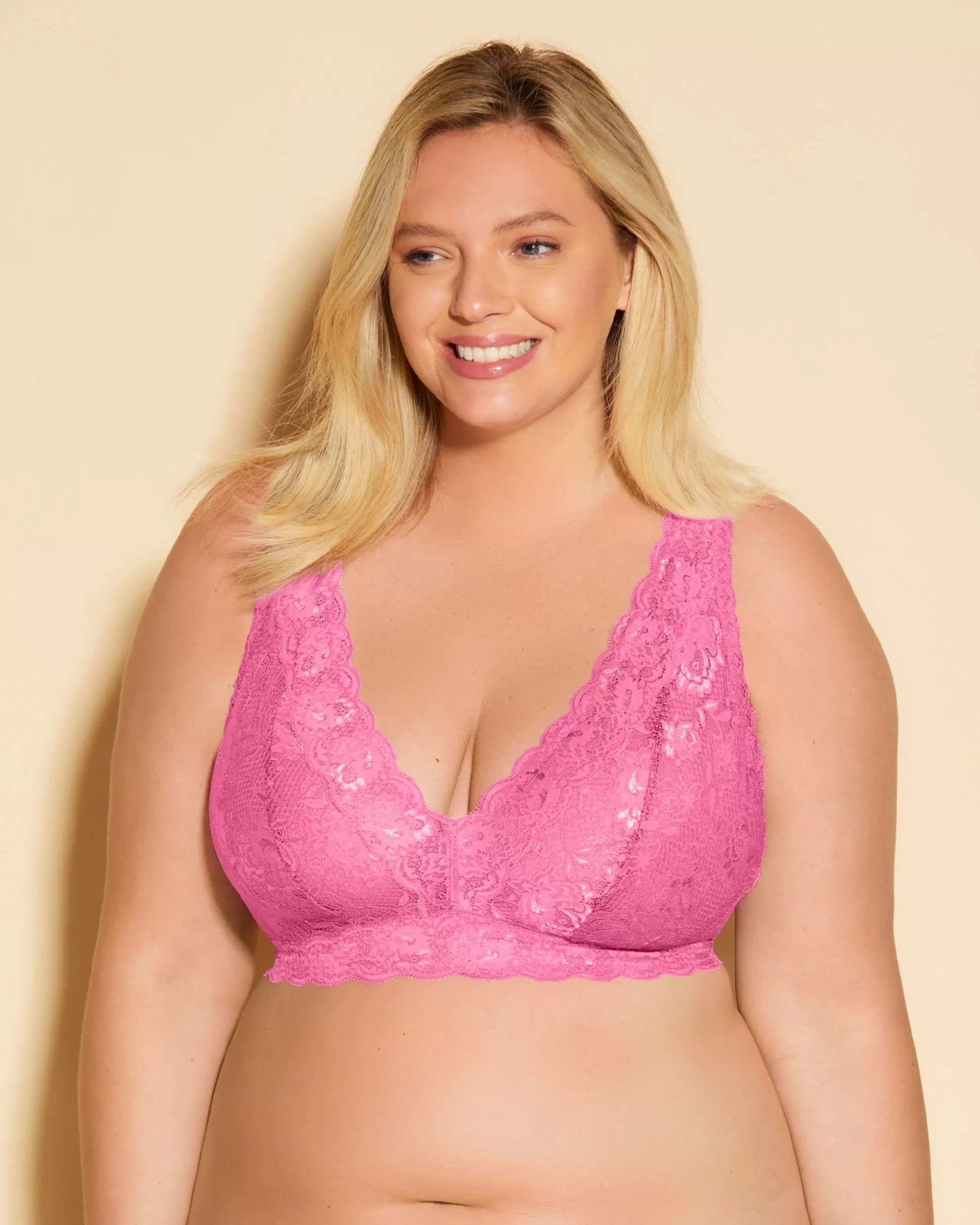 Women Cosabella Bralettes | Ultra Curvy Plungie Longline Bralette